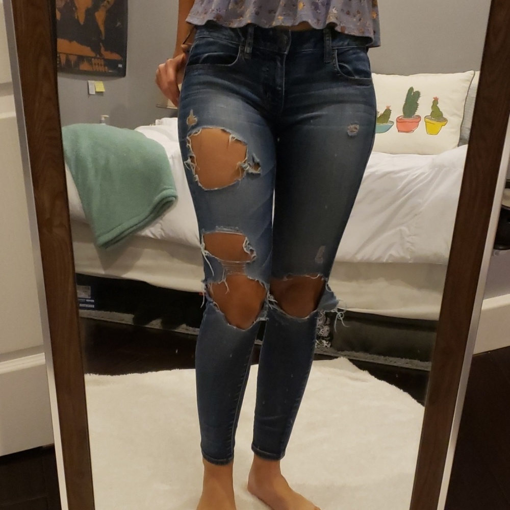 Low Rise Ankle Jeggings!